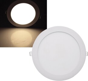 LED Licht-Panel QCP-22R Ø 22,5cm 230V 18W 1600...