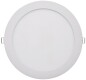 LED Licht-Panel QCP-22R Ø 22,5cm 230V 18W 1600 Lumen 2900K / warmweiß