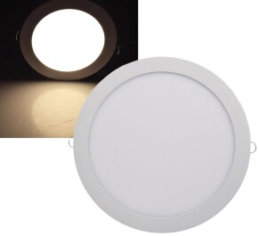 LED Licht-Panel QCP-30R Ø 30cm 230V 24W 2140 Lumen...