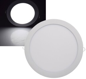 LED Licht-Panel QCP-30R Ø 30cm 230V 24W 2160...