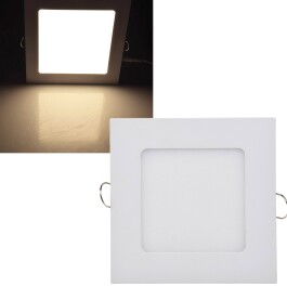 LED Licht-Panel QCP-12Q 12x12cm 230V 6W 490 Lumen 2900K /...