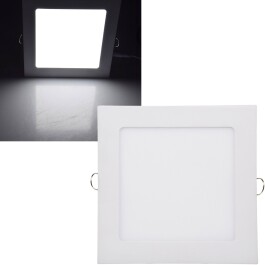 LED Licht-Panel QCP-17Q 17x17cm 230V 12W 1020Lumen,4200K...