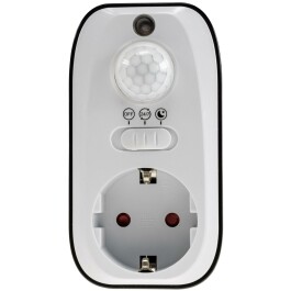 Zwischenstecker mit Bewegungsmelder 8m Reichweite...