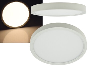 LED Deckenleuchte Santano 18w Ø 22,5cm 18W 1860lm...