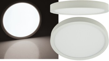 LED Deckenleuchte Santano 18n Ø 22,5cm 18W 1810lm...