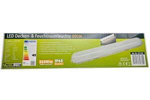 Wand- & Deckenleuchte HP-25 IP65 60cm 24W 4000k neutralweiß 2650 Lumen