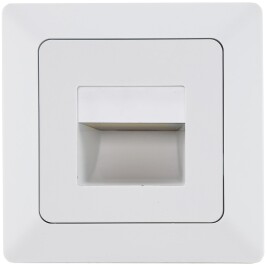 MILOS LED-Einbauleuchte COB weiß matt 80x80mm 3000k warmweiß 55Lumen