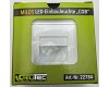 MILOS LED-Einbauleuchte COB weiß matt 80x80mm 3000k warmweiß 55Lumen