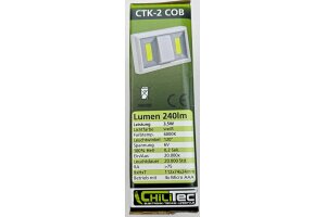 LED Klebeleuchte CTK2 COB Batteriebetrieb 240lm 6000k Magnet