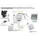 LED Camping Laterne CT-CL Silver ØxH 12x23,5cm 4x AA warmweiß dimmbar