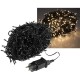LED Aussen-Lichterkette CT-ALK600 60m warmweiß Kabel schwarz IP44 600 LEDs