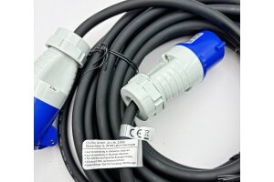 CEE Verlängerungskabel 10m H07RNF 3G2,5 für Camping Caravaning Wohnwagen