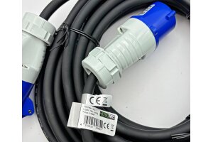 CEE Verlängerungskabel 10m H07RNF 3G2,5 für Camping Caravaning Wohnwagen
