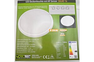 LED Deckenleuchte SALAO 16 NW IP54 16W 1500lm 4000K...