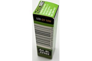 LED Stiftsockel G9 10W 1130lm 330° 230V 3000K warmweiß