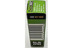 LED Stiftsockel G9 10W 1140lm 330° 230V 4000K neutralweiß
