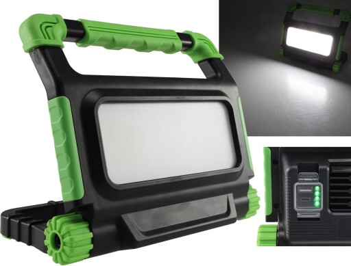 LED Baustrahler mit Akku BSA-30 30W 2400lm 4500K / neutralweiß