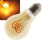 LED Glühlampe E27 Vintage G70 2200k 249lm 230V/4W warmweiß/amber