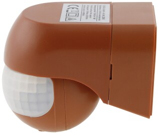 Aufputz Bewegungsmelder CBM-Slim 180° LED geeignet IP44 1-800W ziegelrot
