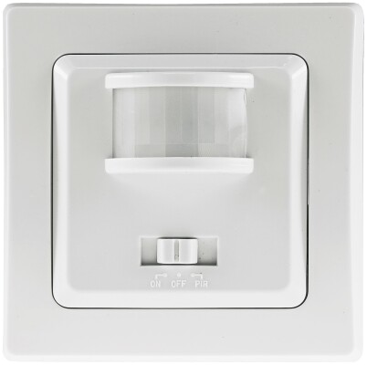 DELPHI Bewegungsmelder 160° weiß LED geeignet  250V~ Unterputz 2-Draht