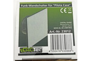 Funk-Wandschalter für Pilota Casa IP20 230V 2300W Touch-Bedienung