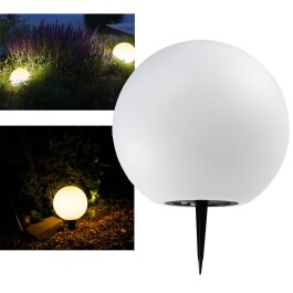 LED Solar Kugelleuchte 25cm Ø SK25 W IP44...