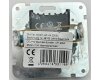 DELPHI Wechsel-Schalter UP silber 250V~/ 10A Steckanschluss ohne Rahmen