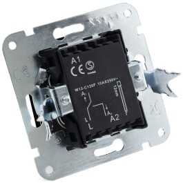 MILOS Wechsel-Schalter UP Anthrazit 250V~/ 10A OHNE...