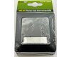 MILOS Taster mit Namensschild Anthrazit 0-250V~/ 10A inkl. Rahmen UP