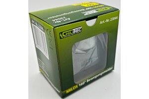MILOS Bewegungsmelder 160° anthrazit LED geeignet  250V~ Unterputz 3-Draht
