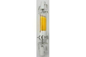 LED Strahler R7s Glas RS78 360° 480lm 78mm 2900k / warmweiß