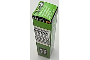 LED Strahler R7s Glas RS78 360° 510lm 78mm 4000k / neutralweiß