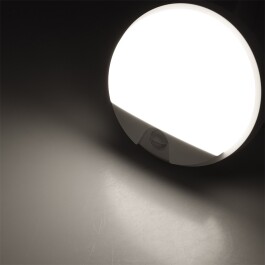 LED Wandleuchte PAYAR IP54 4000K 15W 1570lm 140° Bewegungsmelder