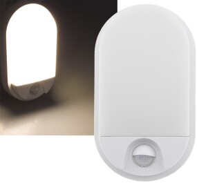 LED Wandleuchte NIAS IP54 3000K 10W 980lm 140°...