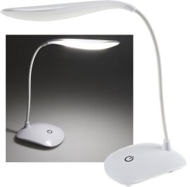 LED Tischleuchte mit Touch-Schalter Schwanenhals 3...