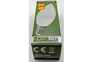 LED Kerzenlampe E14 K50 Promo 10er-Set 3000k 450lm 230V/6W 160° warmweiß
