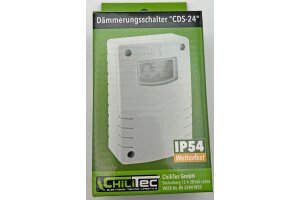 Dämmerungsschalter CDS-24 IP54 230V 10A 3-500 Lux Wetterfest