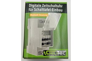 digitale Wochen-Zeitschaltuhr für Schalttafel-Einbau 230V mit Bluetooth