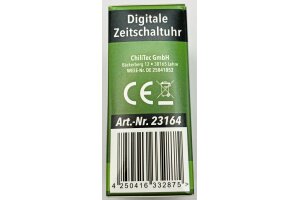 digitale Wochen-Zeitschaltuhr für Schalttafel-Einbau 230V mit Bluetooth