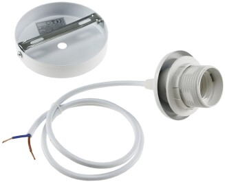 Hängeleuchte mit E27 Fassung 80cm Kabel Ø...