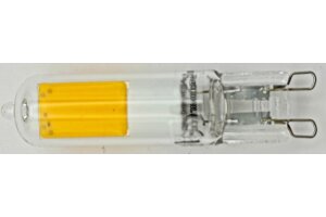 LED Stiftsockel G9 4W 500lm 330° 230V 3000k / warmweiß Glas