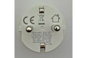 Funk-Steckdose für Pilota Casa Tiny IP20 230V 2300W max. 70m