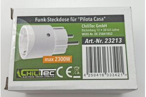 Funk-Steckdose für Pilota Casa Tiny IP20 230V 2300W max. 70m