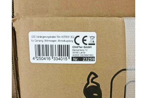 CEE Verlängerungskabel 15m H07RNF 3G2,5 für Camping Wohnwagen Winkelkupplung
