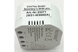 MILOS WiFi Unterputz Schalter + Dimmer Android + iOS- App,Alexa/Google tauglich