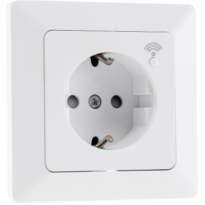 MILOS WiFi UP Funk-Steckdose Android + iOS- App,Alexa/Google tauglich