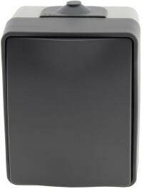 NUQUI Feuchtraum Wechsel-Schalter IP54 Aufputz 250V~/ 10A
