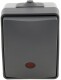 NUQUI Feuchtraum Kontrollschalter IP54 Aufputz 250V~/ 10A