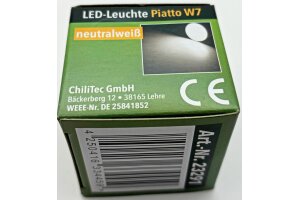 LED-Modul Piatto W7 neutralweiß 120° 4200K 230V 7W 550lm 50x24mm
