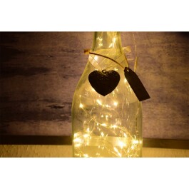 LED Flaschen-Lichterkette CuteBottle 20 LEDs 2m...